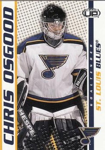 #81 Chris Osgood - St. Louis Blues - 2003-04 Pacific Heads Up Hockey
