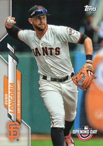 #81 Evan Longoria - San Francisco Giants - 2020 Topps Opening Day Baseball