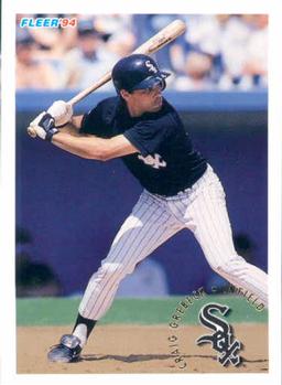 #81 Craig Grebeck - Chicago White Sox - 1994 Fleer Baseball