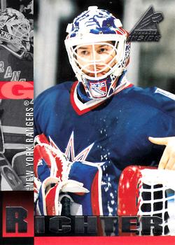 #81 Mike Richter - New York Rangers - 1997-98 Pinnacle Inside Hockey