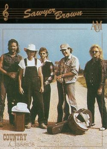 #81 Sawyer Brown - 1992 Collect-A-Card Country Classics