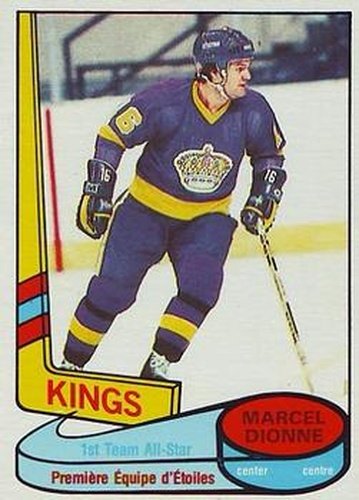 #81 Marcel Dionne - Los Angeles Kings - 1980-81 O-Pee-Chee Hockey