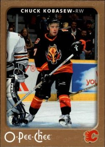 #81 Chuck Kobasew - Calgary Flames - 2006-07 O-Pee-Chee Hockey