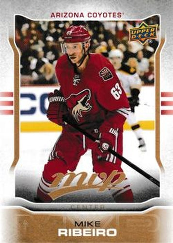 #81 Mike Ribeiro - Arizona Coyotes - 2014-15 Upper Deck MVP Hockey