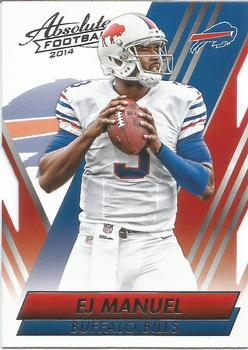 #81 EJ Manuel - Buffalo Bills - 2014 Panini Absolute - Retail Football