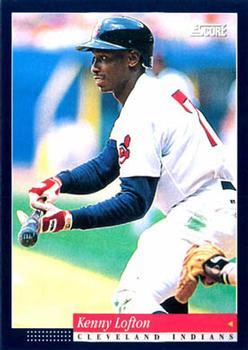 81 Kenny Lofton - Cleveland Indians -1994 Score Baseball – Isolated Cards