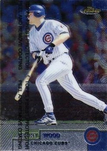 #81 Kerry Wood - Chicago Cubs - 1999 Finest Baseball