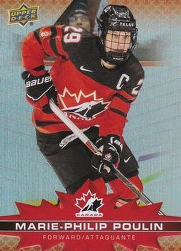 #81 Marie-Philip Poulin - Canada - 2021-22 Upper Deck Tim Hortons Team Canada Hockey