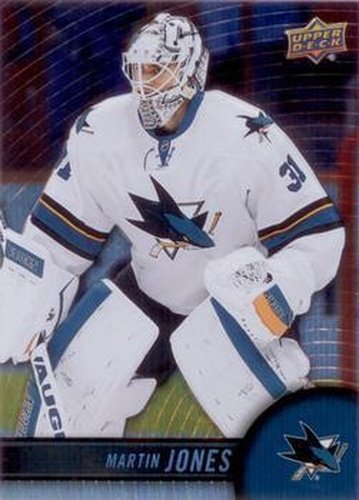 #81 Martin Jones - San Jose Sharks - 2017-18 Upper Deck Tim Hortons Hockey