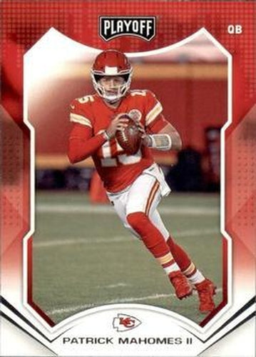 #81 Patrick Mahomes II - Kansas City Chiefs - 2021 Panini Playoff Football