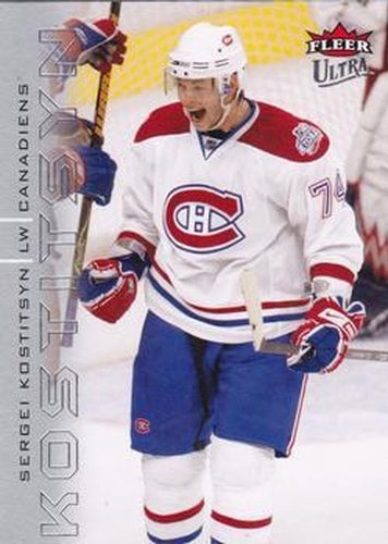 #81 Sergei Kostitsyn - Montreal Canadiens - 2009-10 Ultra Hockey