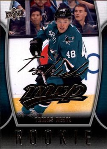 #81 Tomas Hertl - San Jose Sharks - 2013-14 Upper Deck - MVP Hockey