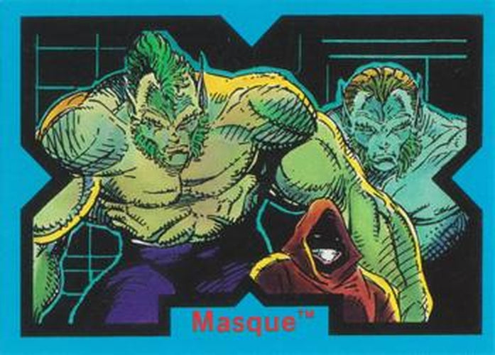 #81 Masque - 1991 Marvel Comic Images X-Force