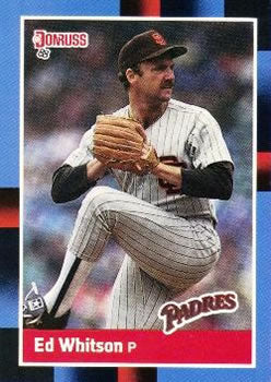 #81 Ed Whitson - San Diego Padres - 1988 Donruss Baseball