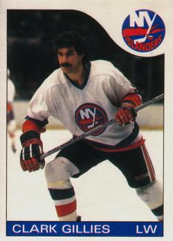 #81 Clark Gillies - New York Islanders - 1985-86 O-Pee-Chee Hockey