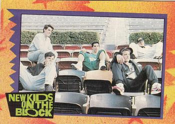#81b Big Time - 1989 Topps New Kids on the Block