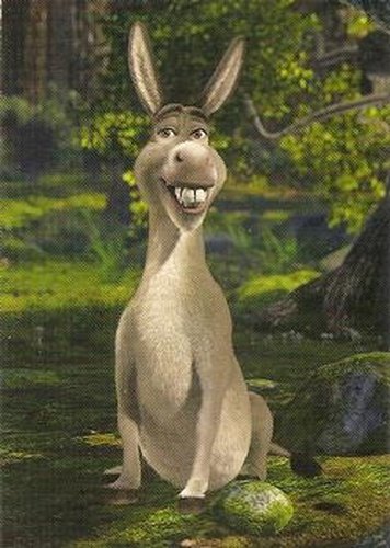 #4 Donkey - 2004 Cards Inc. Shrek Movie 2