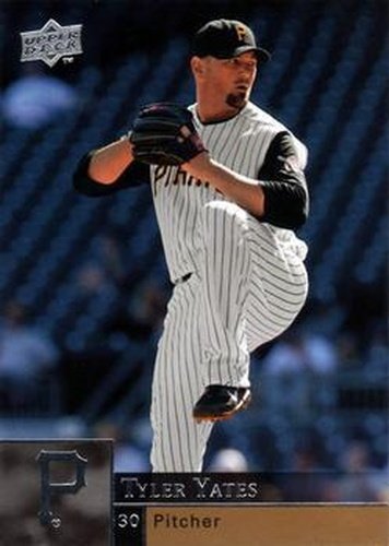 #823 Tyler Yates - Pittsburgh Pirates - 2009 Upper Deck Baseball