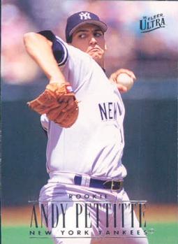 #104 Andy Pettitte - New York Yankees - 1996 Ultra Baseball