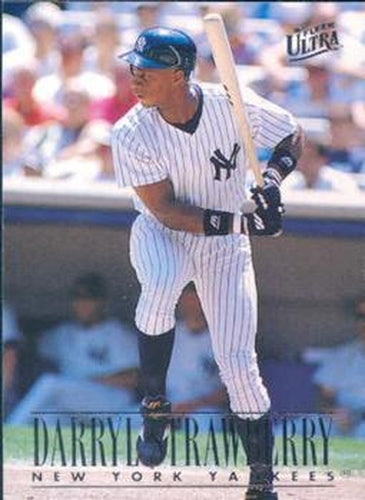 #107 Darryl Strawberry - New York Yankees - 1996 Ultra Baseball