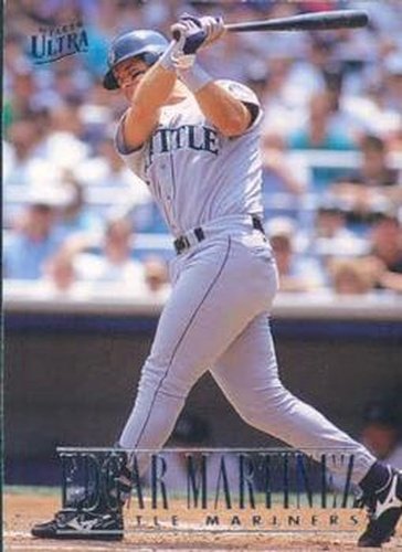 #128 Edgar Martinez - Seattle Mariners - 1996 Ultra Baseball