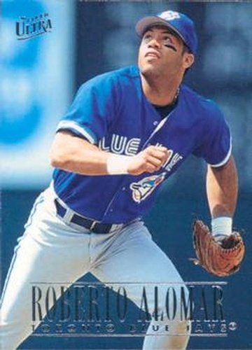 #142 Roberto Alomar - Toronto Blue Jays - 1996 Ultra Baseball