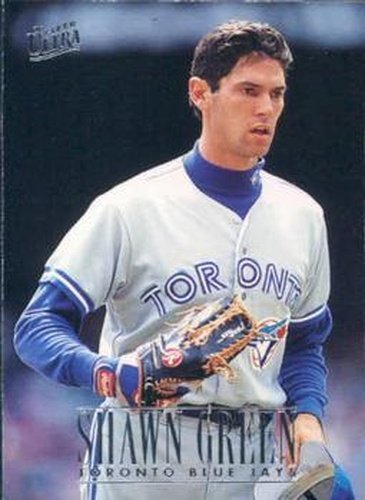 #146 Shawn Green - Toronto Blue Jays - 1996 Ultra Baseball