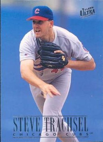 #173 Steve Trachsel - Chicago Cubs - 1996 Ultra Baseball