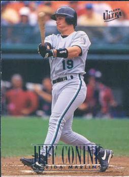 #198 Jeff Conine - Florida Marlins - 1996 Ultra Baseball