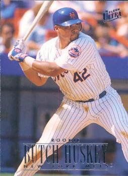 #243 Butch Huskey - New York Mets - 1996 Ultra Baseball