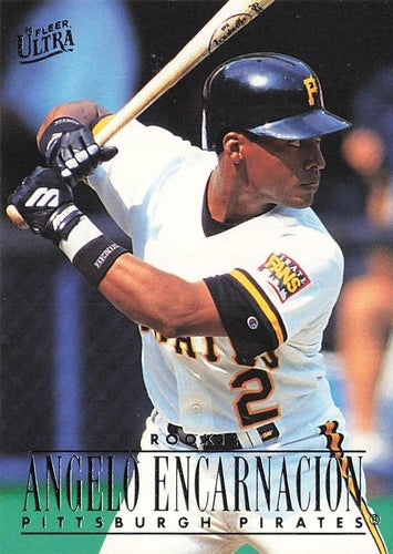 #262 Angelo Encarnacion - Pittsburgh Pirates - 1996 Ultra Baseball