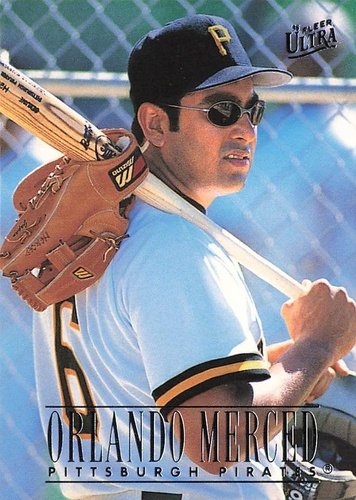 #267 Orlando Merced - Pittsburgh Pirates - 1996 Ultra Baseball