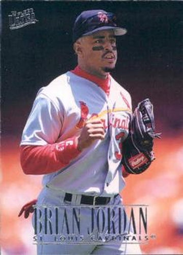 #275 Brian Jordan - St. Louis Cardinals - 1996 Ultra Baseball