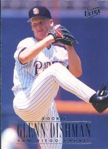 #283 Glenn Dishman - San Diego Padres - 1996 Ultra Baseball