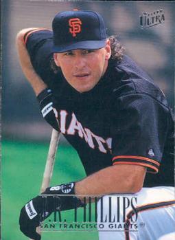 #297 J.R. Phillips - San Francisco Giants - 1996 Ultra Baseball
