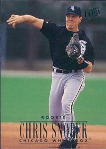 #336 Chris Snopek - Chicago White Sox - 1996 Ultra Baseball