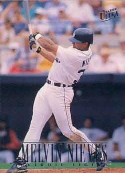 #349 Melvin Nieves - Detroit Tigers - 1996 Ultra Baseball