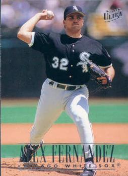 #37 Alex Fernandez - Chicago White Sox - 1996 Ultra Baseball