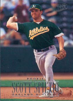 #404 Scott Spiezio - Oakland Athletics - 1996 Ultra Baseball