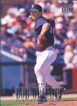#417 Bob Wolcott - Seattle Mariners - 1996 Ultra Baseball