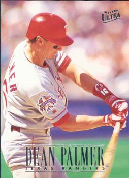 #423 Dean Palmer - Texas Rangers - 1996 Ultra Baseball