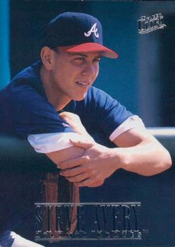 #437 Steve Avery - Atlanta Braves - 1996 Ultra Baseball