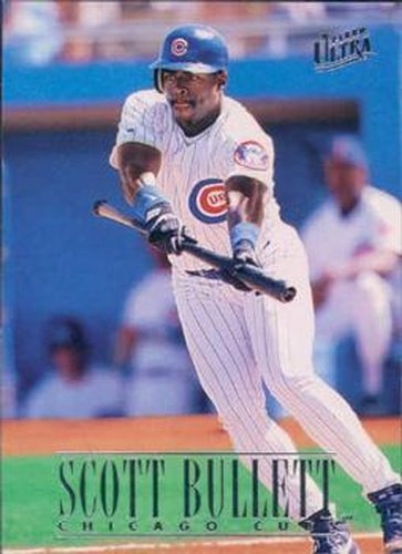 #448 Scott Bullett - Chicago Cubs - 1996 Ultra Baseball