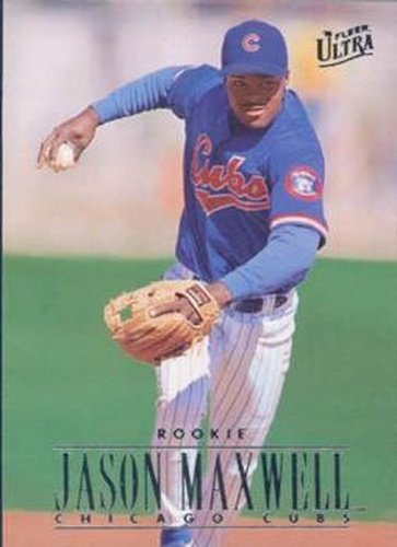 #453 Jason Maxwell - Chicago Cubs - 1996 Ultra Baseball