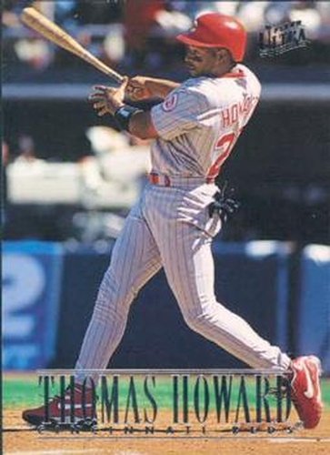 #461 Thomas Howard - Cincinnati Reds - 1996 Ultra Baseball