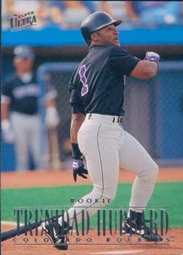 #468 Trenidad Hubbard - Colorado Rockies - 1996 Ultra Baseball