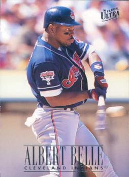 #46 Albert Belle - Cleveland Indians - 1996 Ultra Baseball