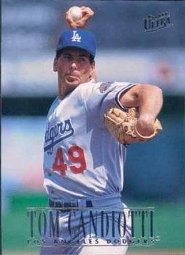 #493 Tom Candiotti - Los Angeles Dodgers - 1996 Ultra Baseball