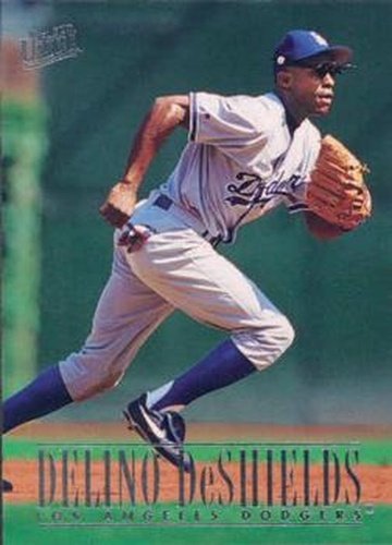 #495 Delino DeShields - Los Angeles Dodgers - 1996 Ultra Baseball