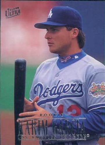 #497 Karim Garcia - Los Angeles Dodgers - 1996 Ultra Baseball
